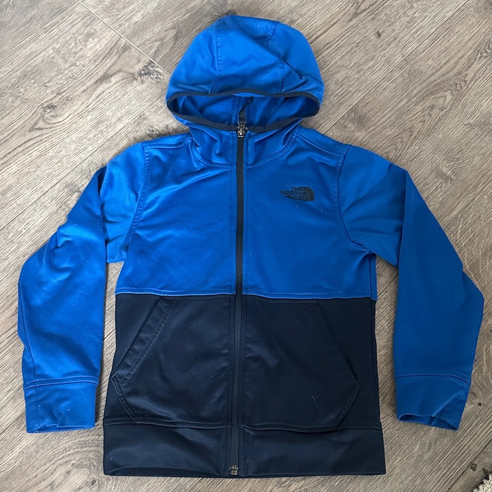 The North Face Kids Jacket in Blue and Black SM 7/8